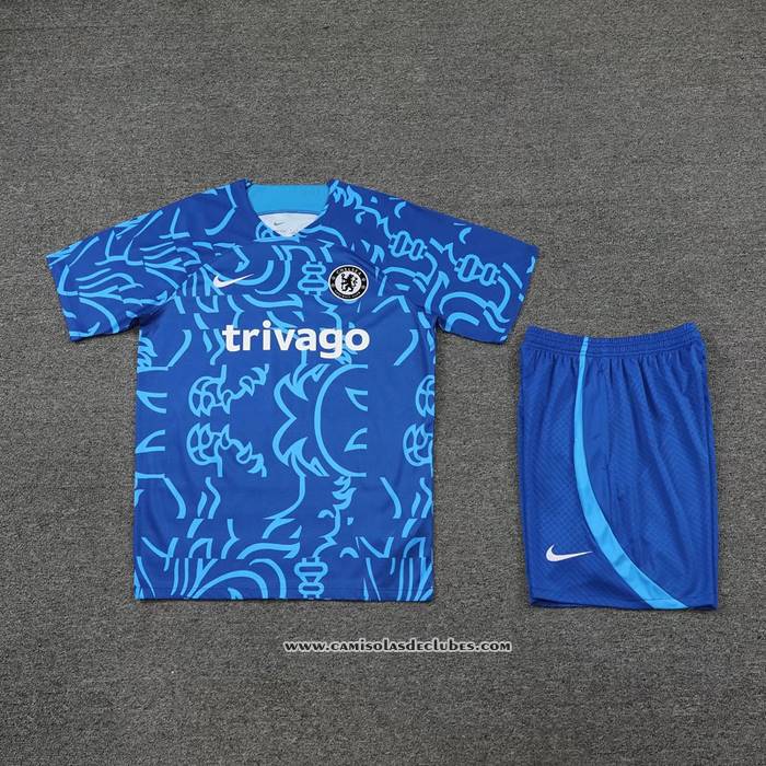 Fato de Treino
 Chelsea 2022-2023 Manga Curta
 Azul
 - Calcas Curta
